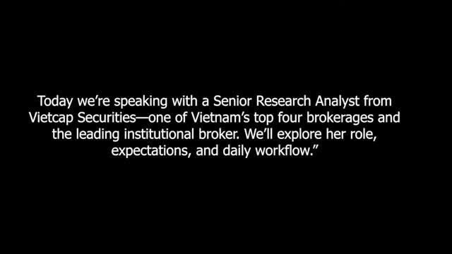 Intro to Research analyst for Vietcap Securities thumbnail