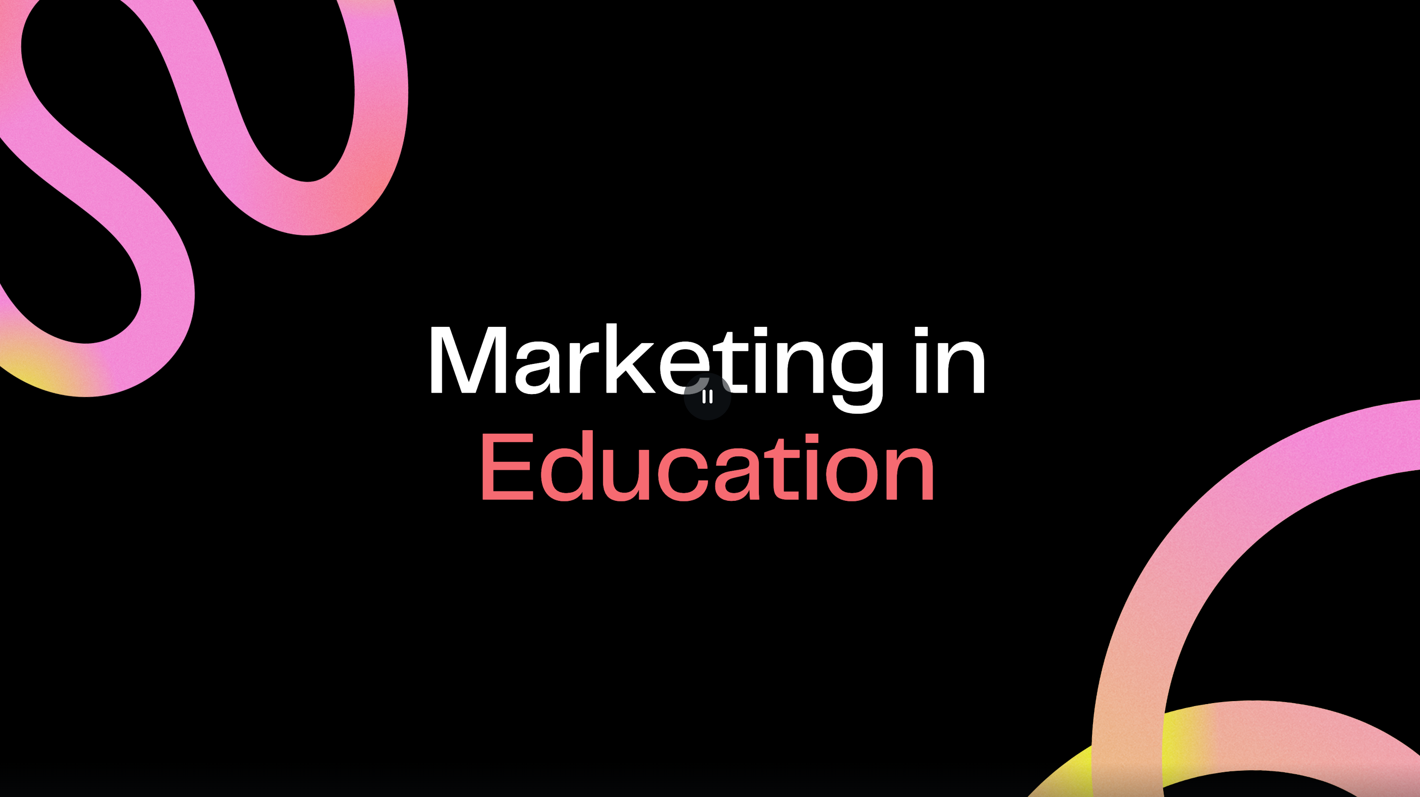 Intro to Marketing in Education thumbnail
